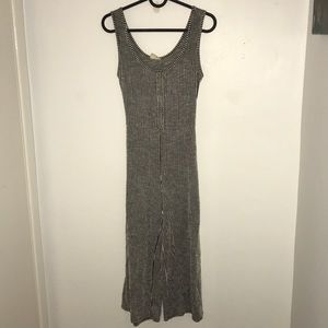 Caution to the Wind Striped Jumpsuit